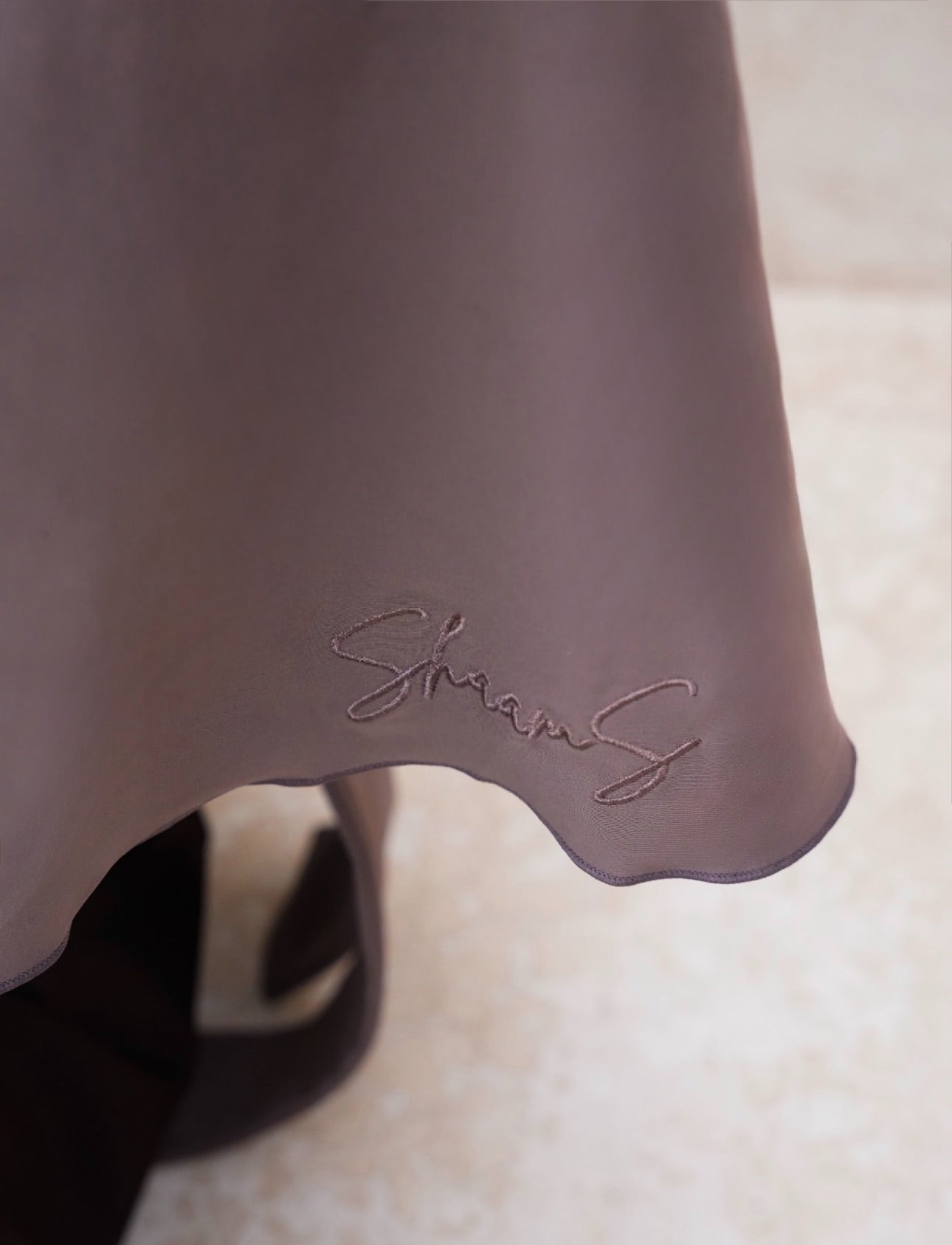 SWIMWEAR SKIRT - TAUPE